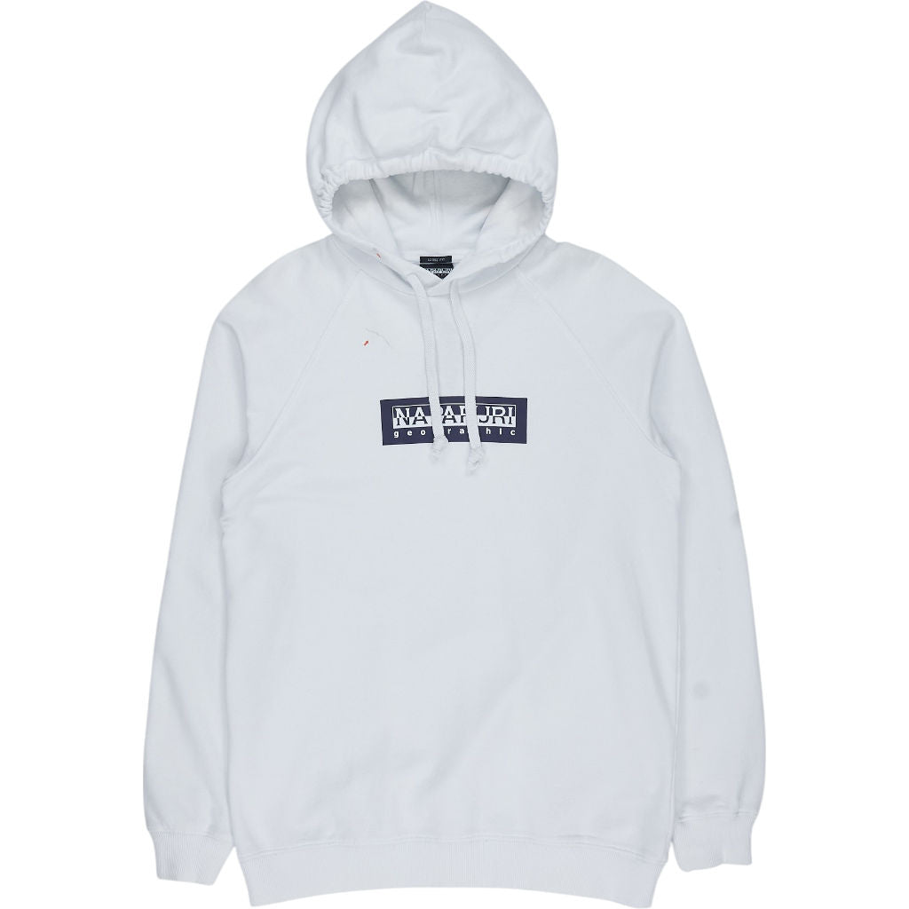 Napapijri White Buka Pullover Hoody