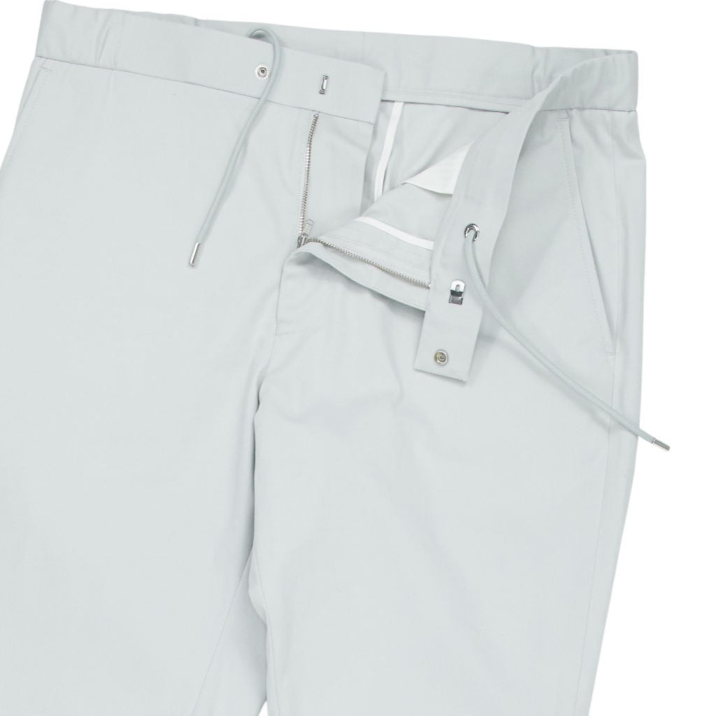 Moss Grey Drawstring Trousers