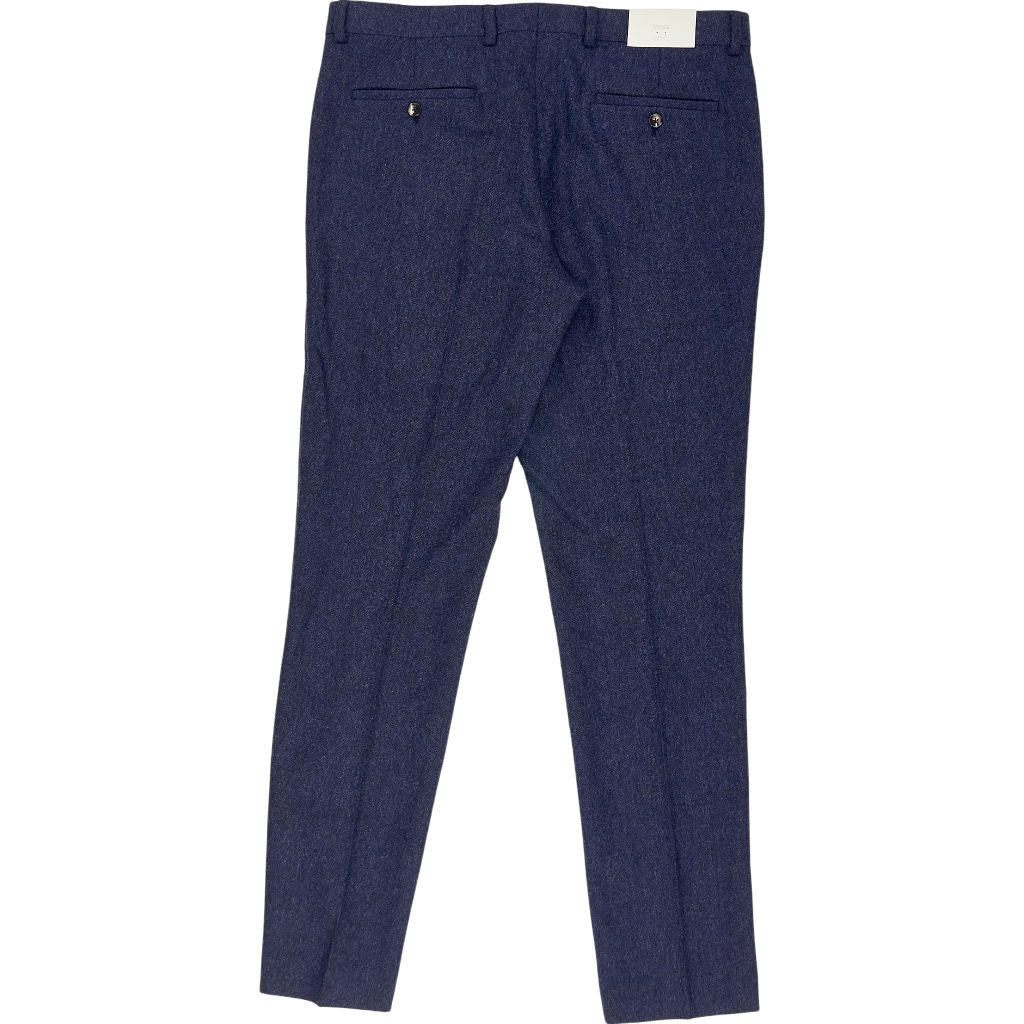 Moss Blue Donegal Trousers