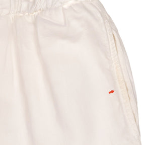 Bella Dahl White Elastic Waist Trousers