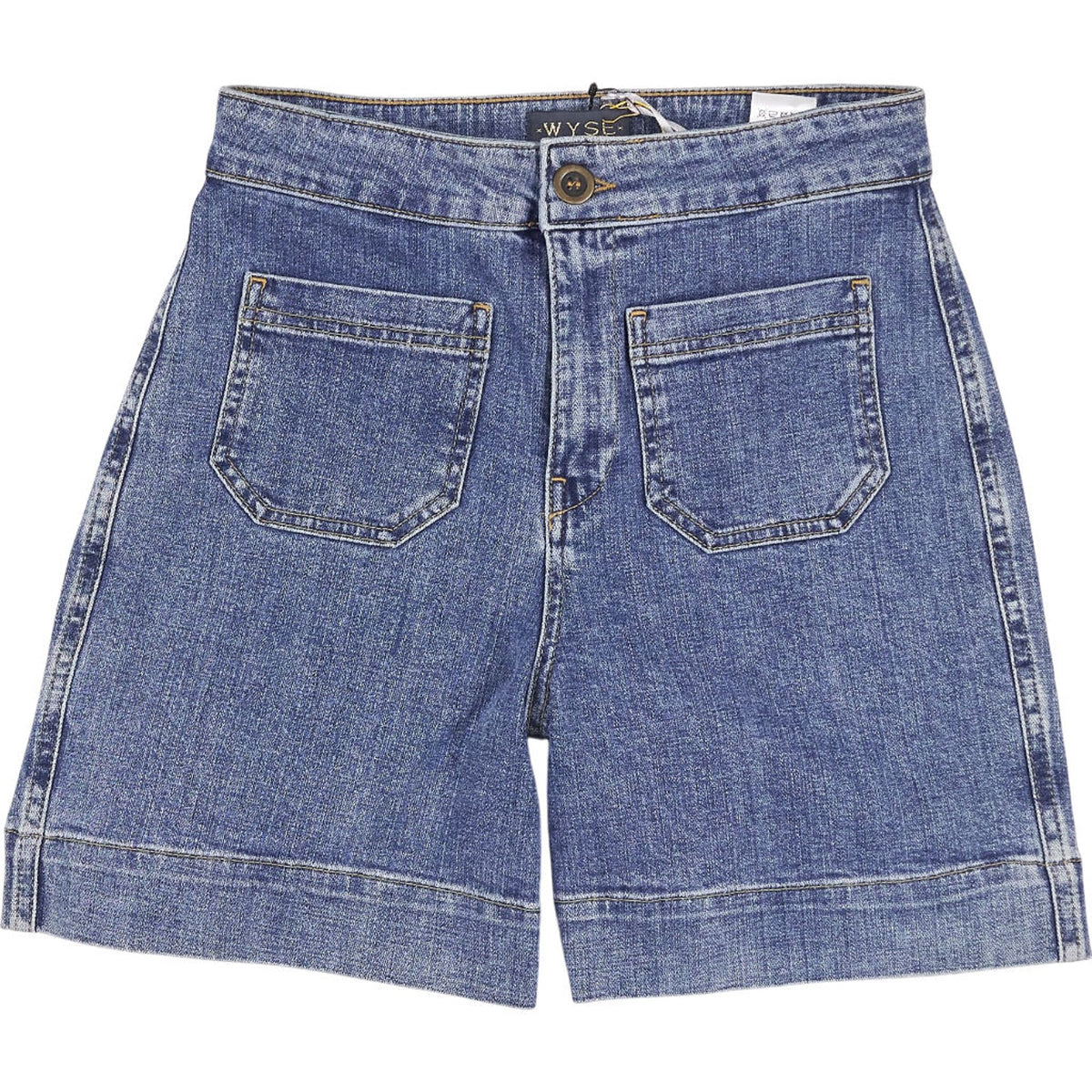 Wyse London Blue Allie Denim Shorts