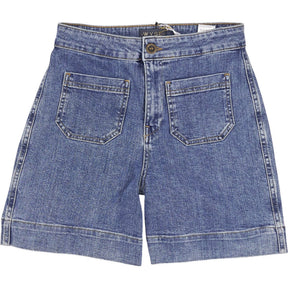 Wyse London Blue Allie Denim Shorts