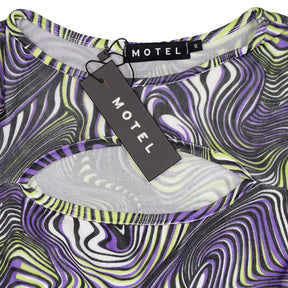 Motel Multi Coloured Long Sleeve Top