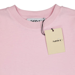 SRVC Pink Overturned Tee