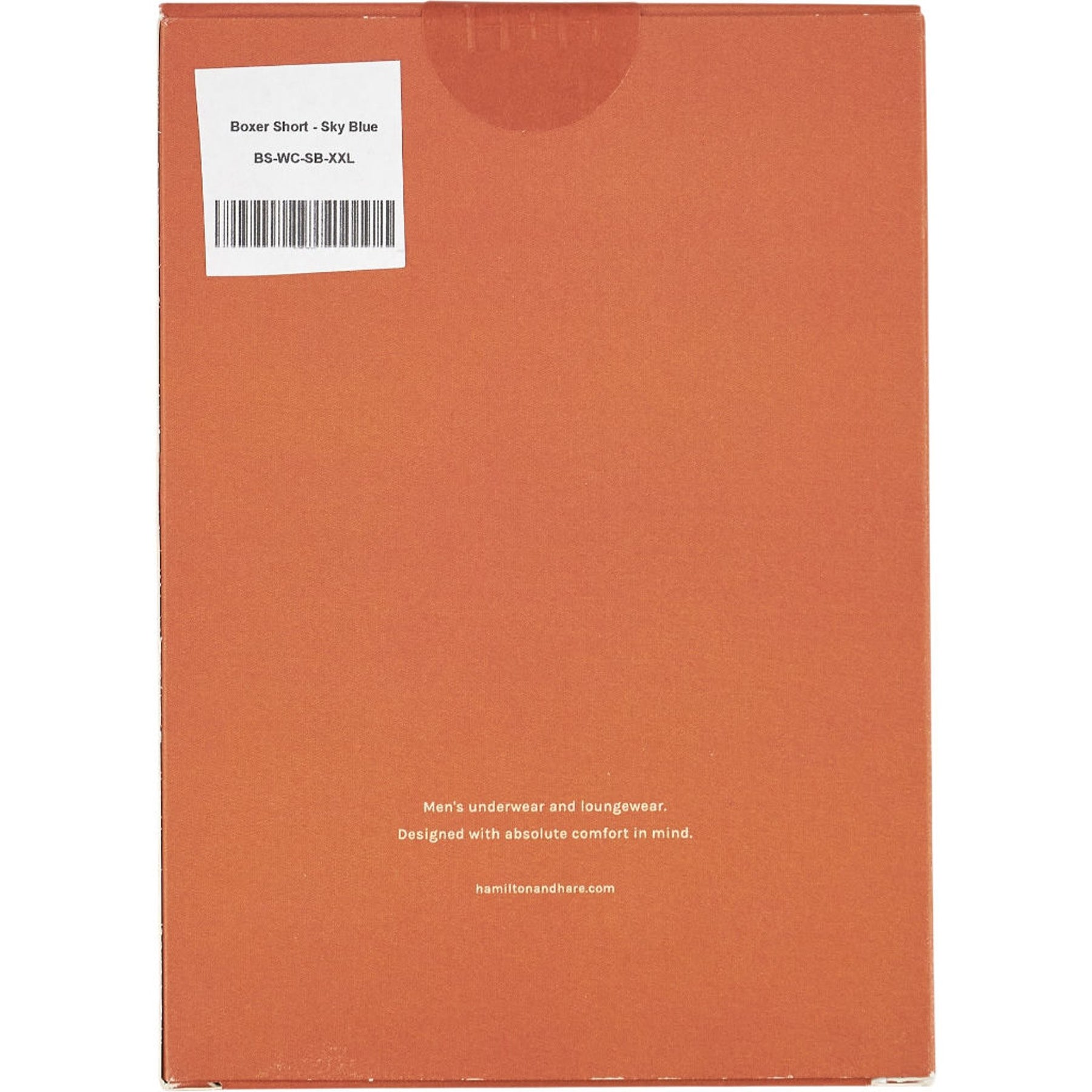 Hamilton & Hare Sky Blue Boxer Shorts