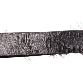 YMC Brown Pony-hair Belt