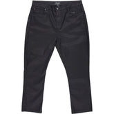 Wyse London Black Audrey Coated Jeans