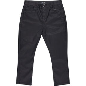 Wyse London Black Audrey Coated Jeans