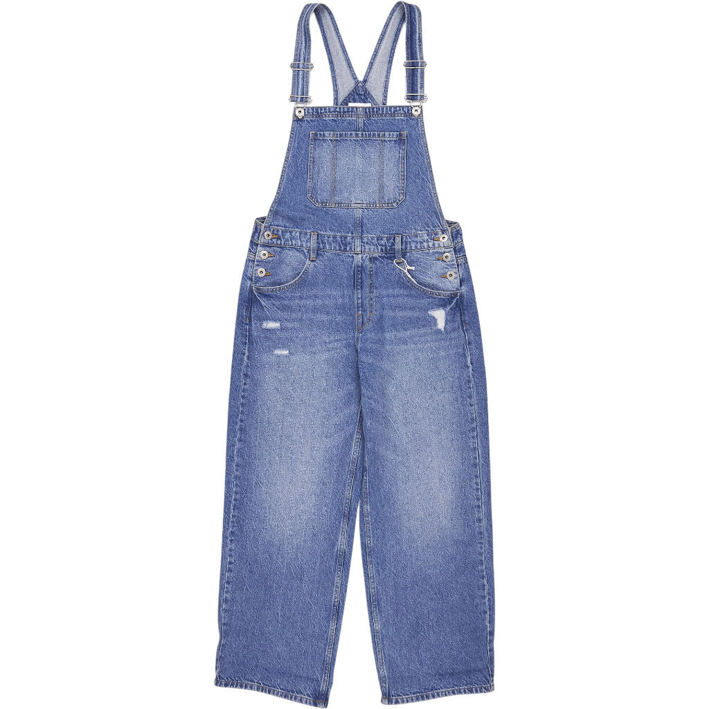 Pull & Bear Blue Denim Overalls