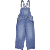 Pull & Bear Blue Denim Overalls