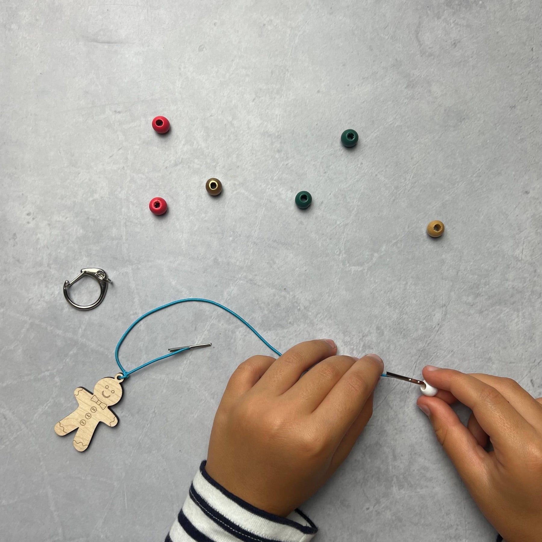 Make Your Own Gingerbread Keyring Craft Kit