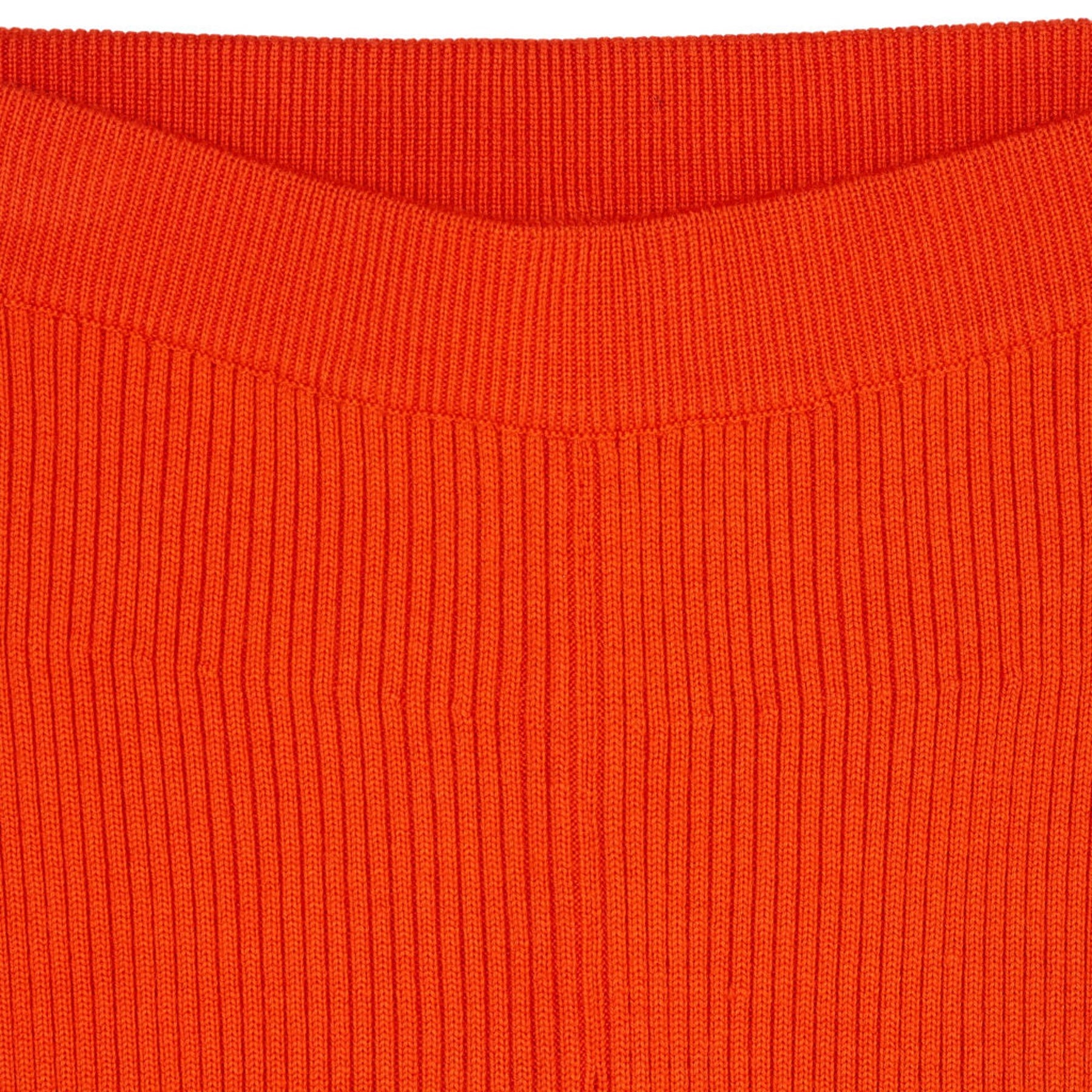 Studio Nicholson Red Ribbed Leggings