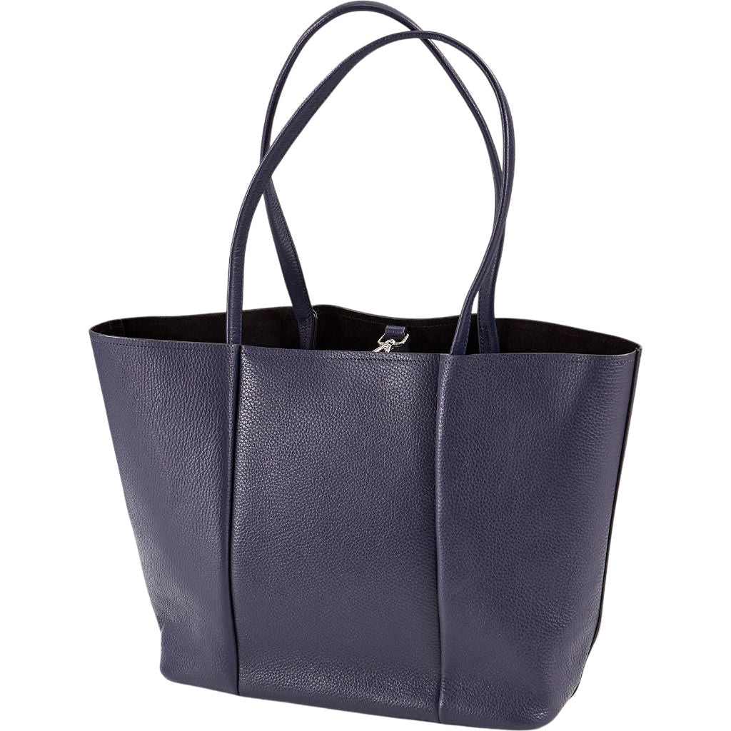 Radley Blue Leather Tote Bag