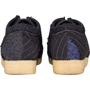By Walid Black Stitch Detail Shoes