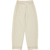 Bonté Ecru Organic Cotton Noemi Sweatpants