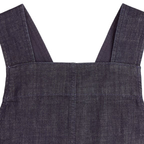 Toast Navy Denim Pinafore Dress