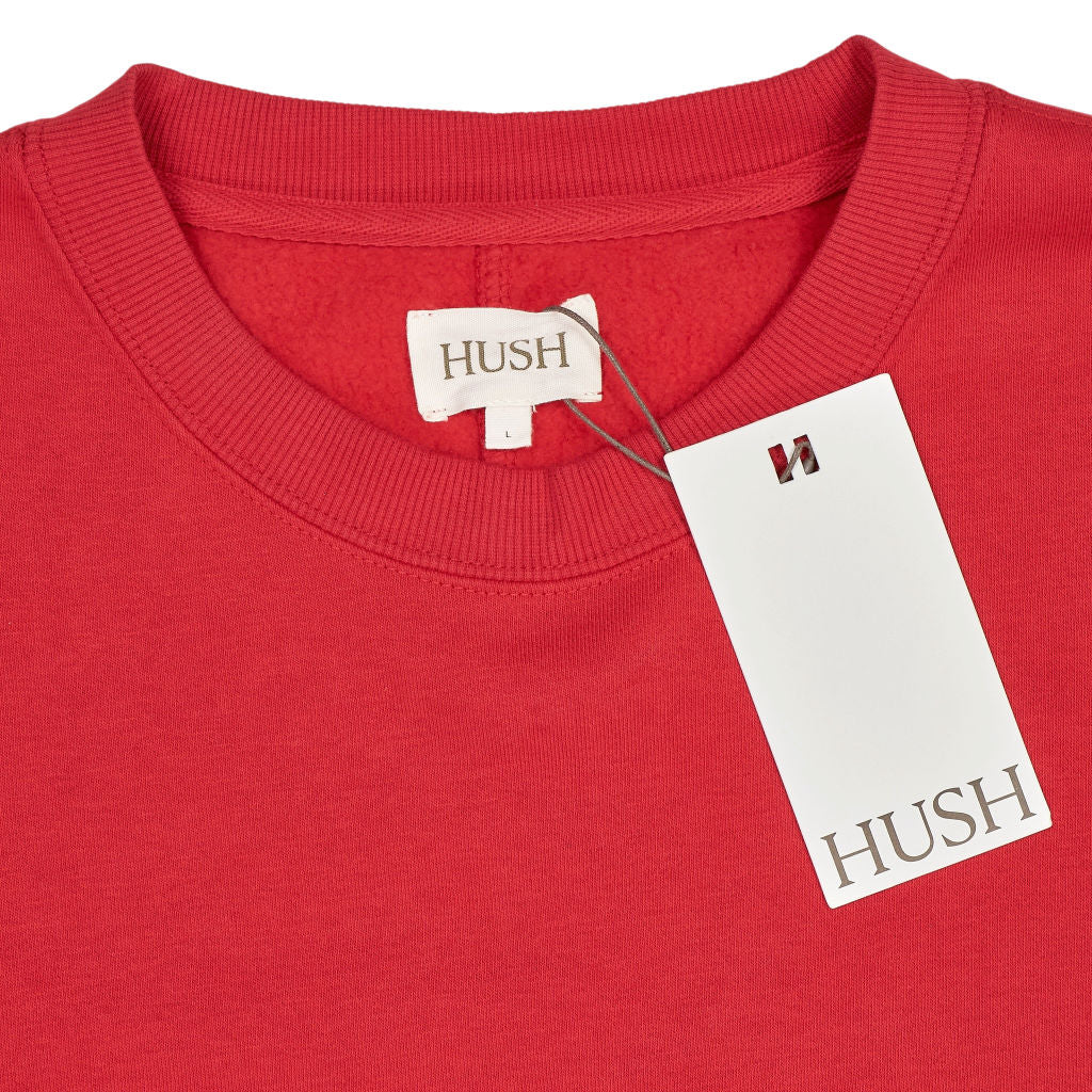 Hush Red Quaden Oversized Sweatshirt