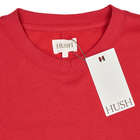 Hush Red Quaden Oversized Sweatshirt