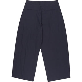 Studio Nicholson Navy Volume Pleat Trousers