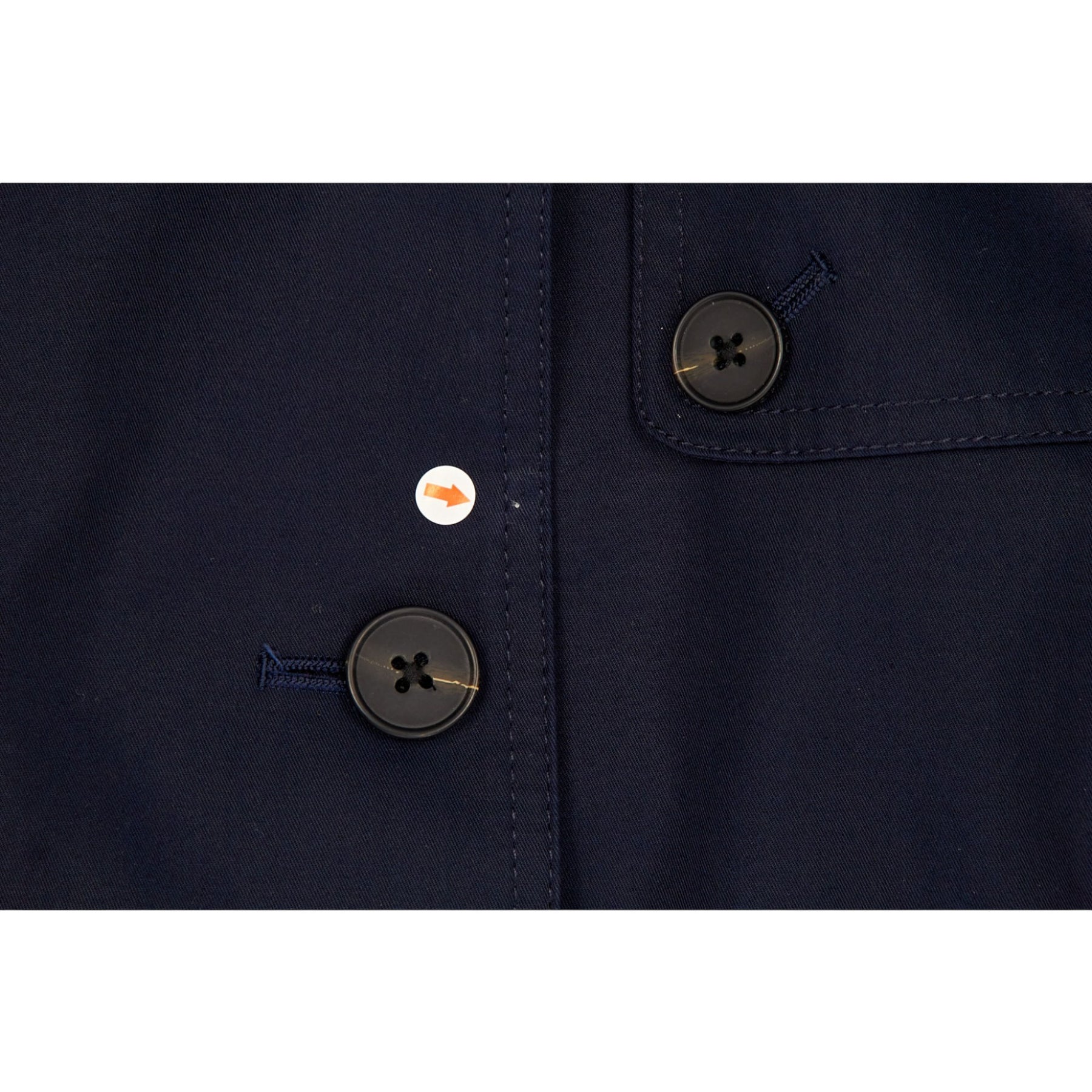 Tommy Hilfiger Navy Trench Coat