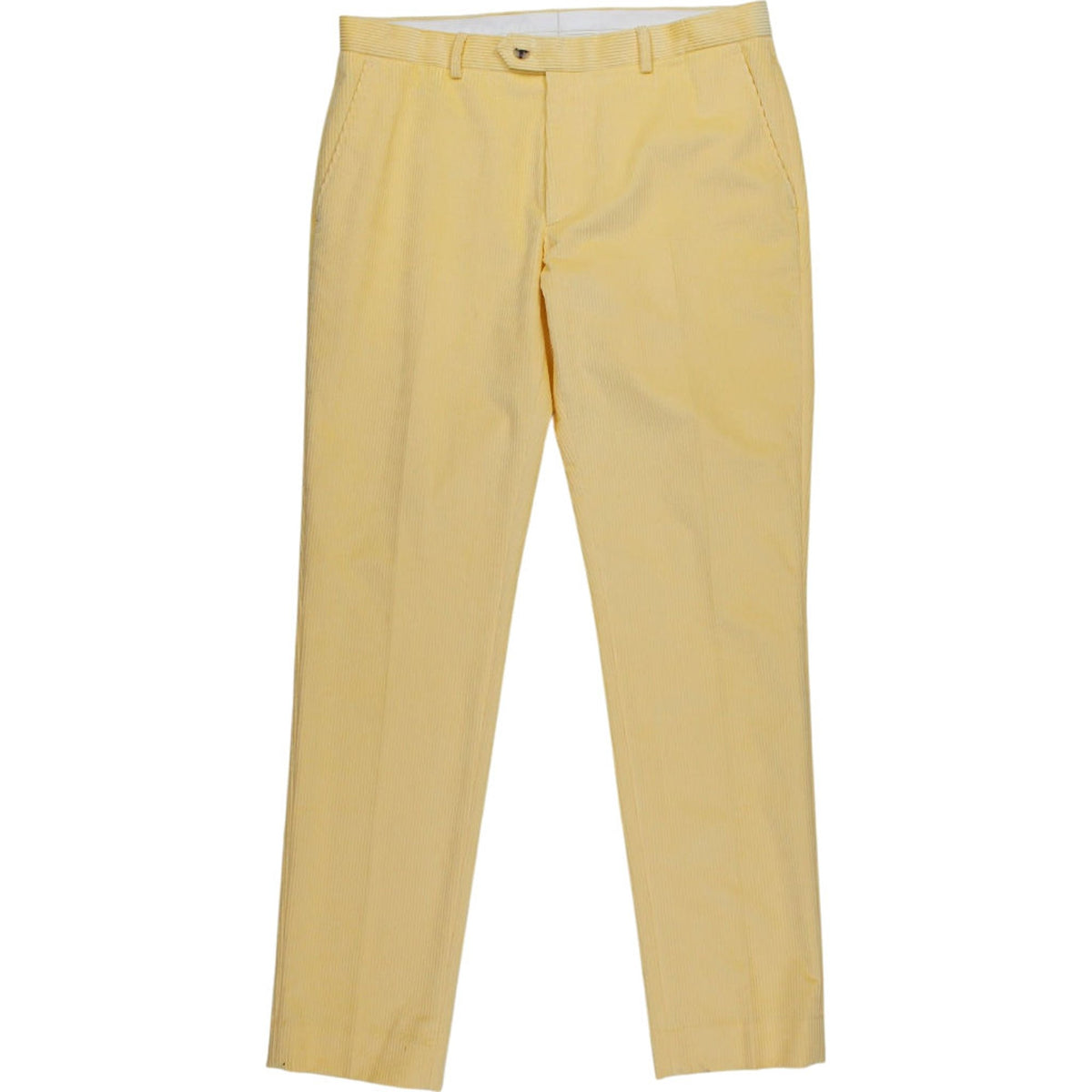 Moss Yellow Corduroy Trousers