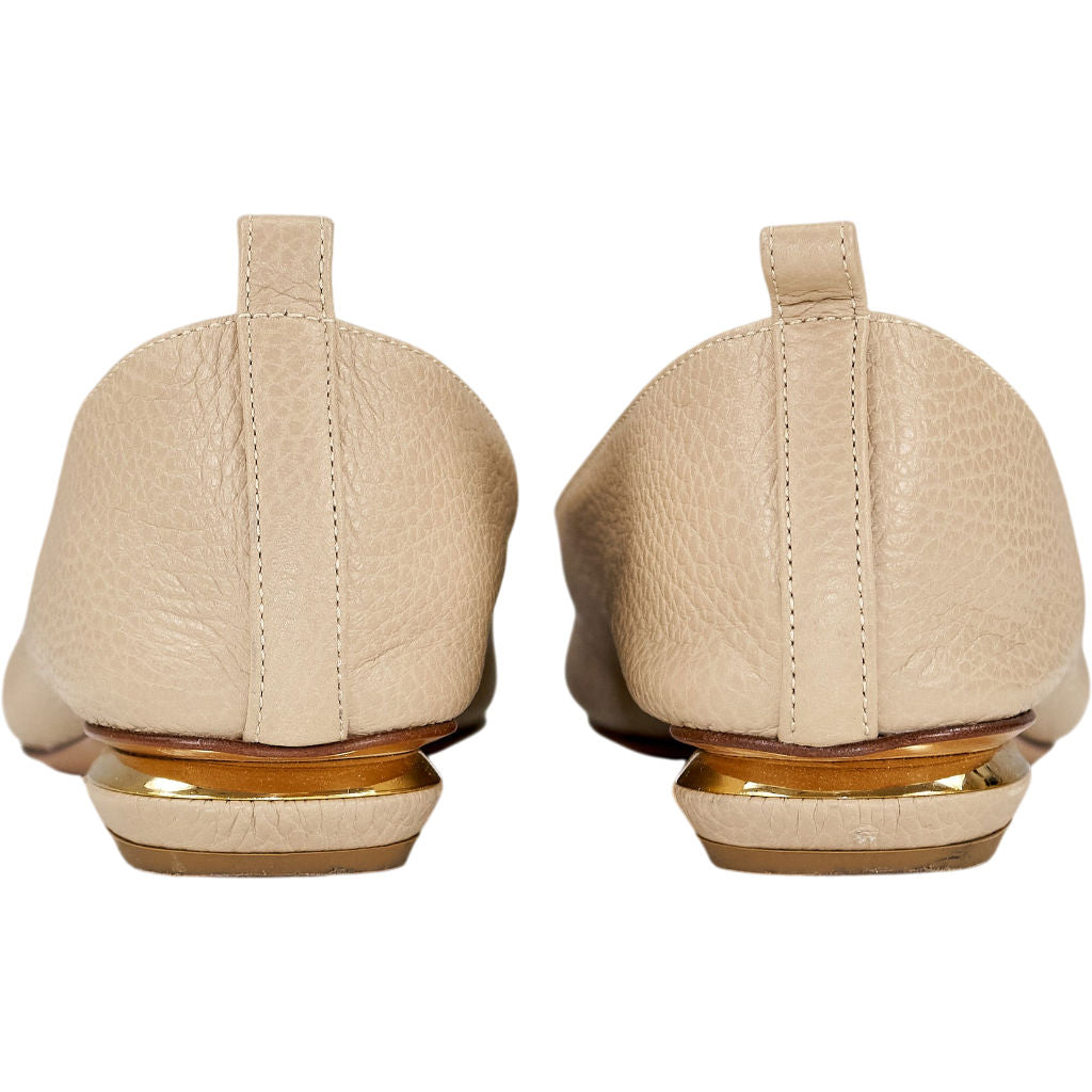 Nicholas Kirkwood Beige Leather Loafers