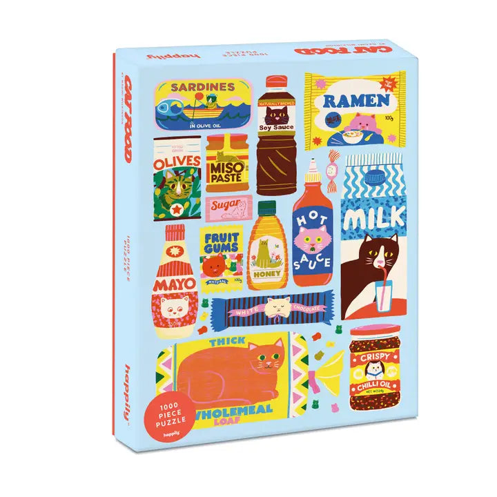 'Cat Food' Premium Jigsaw 1000 Piece Puzzle