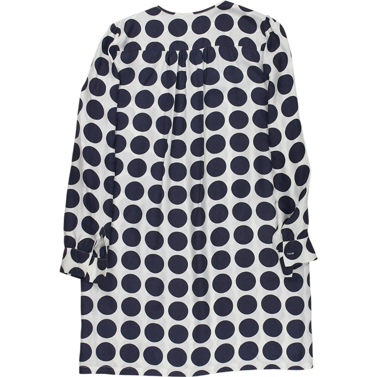 Baum Und Pferdgarten White Navy Polka Dot Tunic