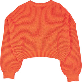 Omnes Orange Cable Knit Jumper