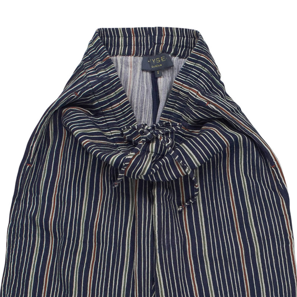 Wyse London Blue Striped Trousers
