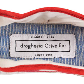 Drogheria Crivellini Red Stripe Furlane Slippers