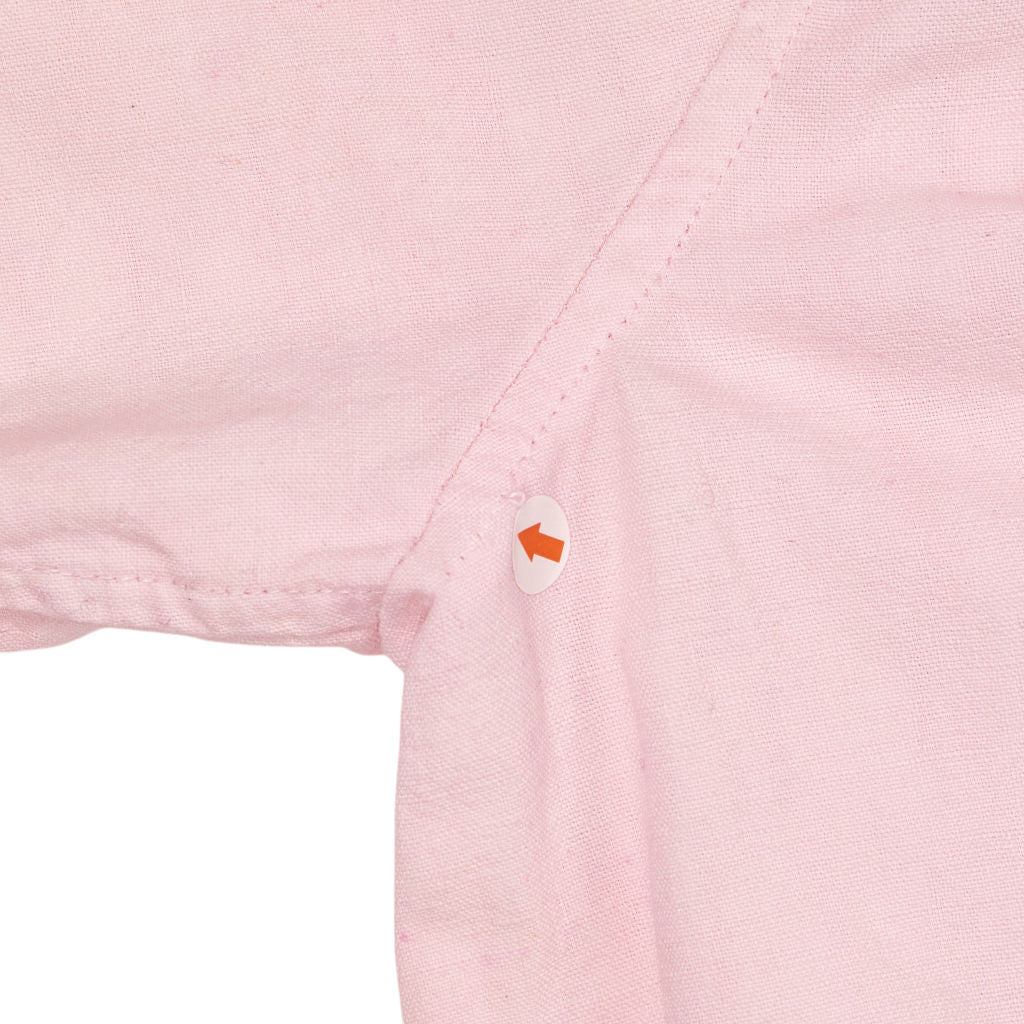 By Walid Pink Cotton Shirt Dress