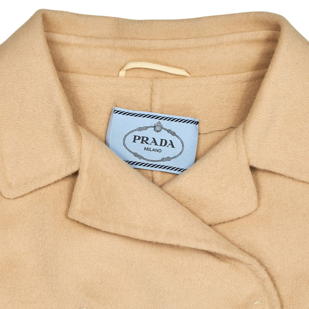 Prada Beige Wool Coat