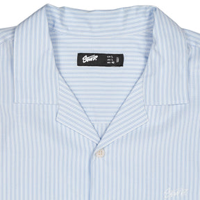 Stussy Blue Striped Shirt
