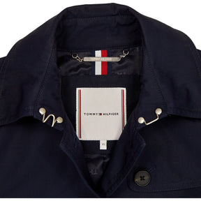 Tommy Hilfiger Navy Trench Coat