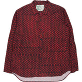 By Walid Red Patterned Shirt