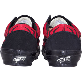 Vans Black Red Flame LX Old Skool Trainers