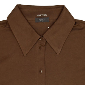 Marc Cain Brown Long Sleeve Blouse