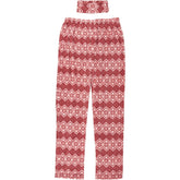 Promise Red Patterned Trousers & Headband Set