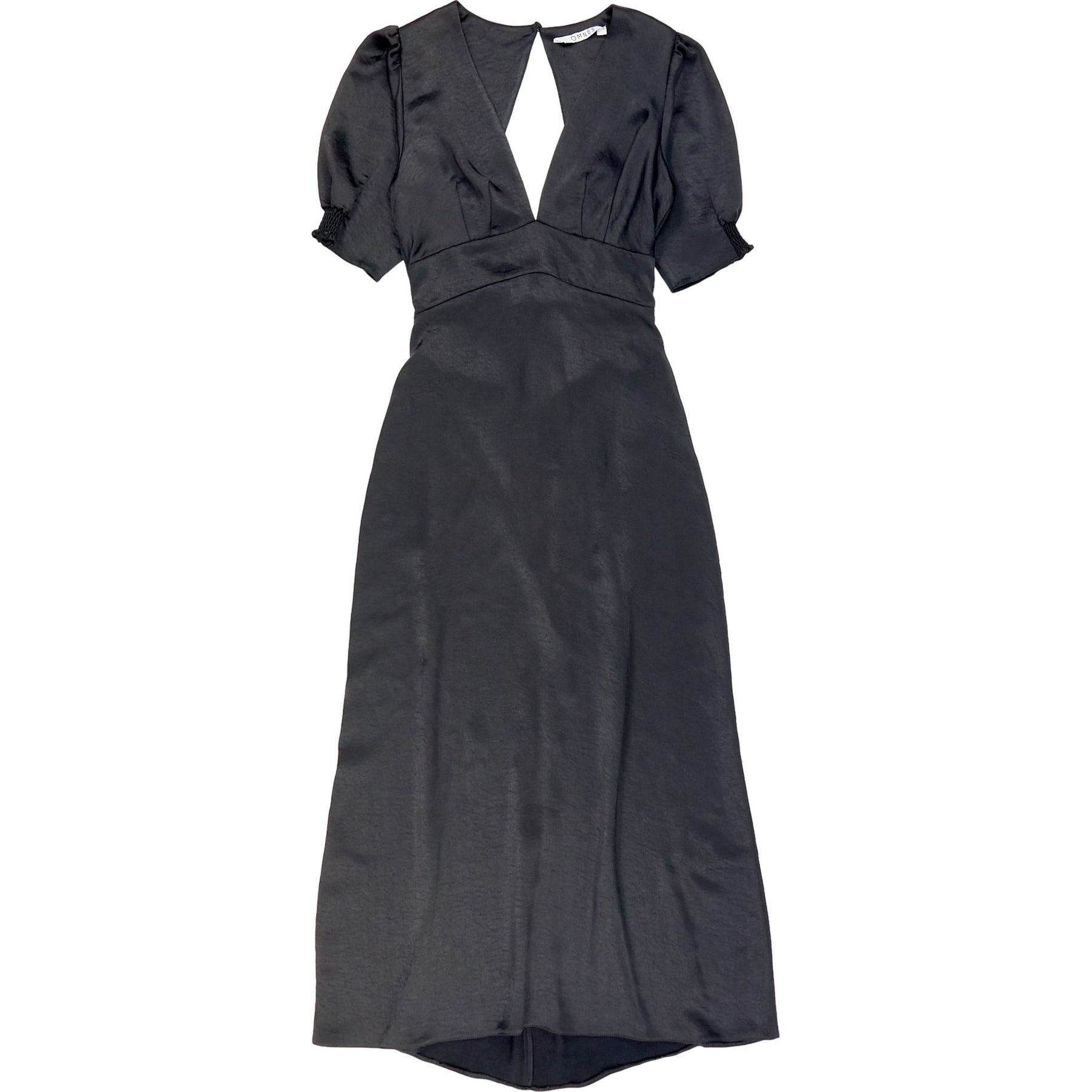 Omnes Black Midi Dress