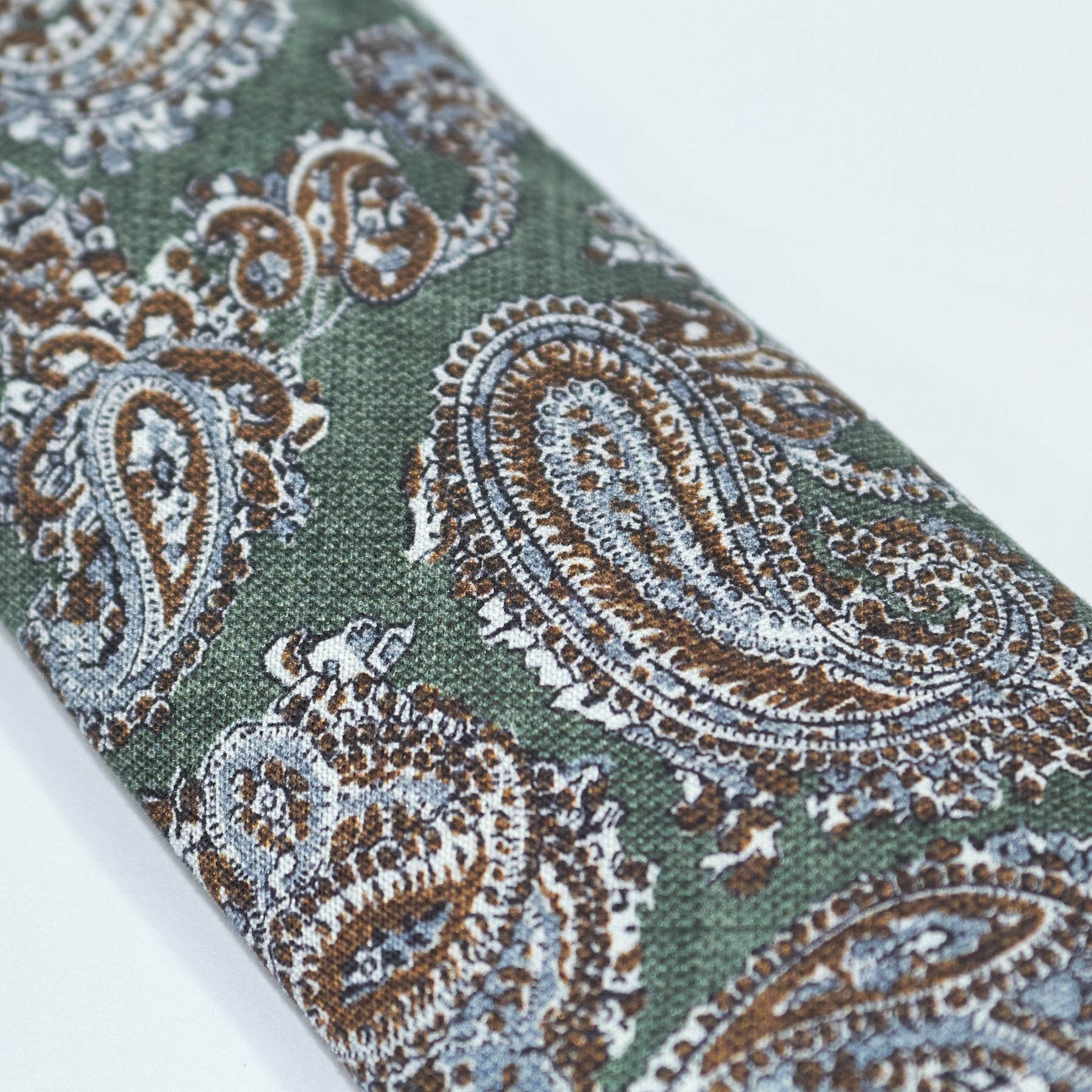 Moss Green Pattern Tie Bundle x 3