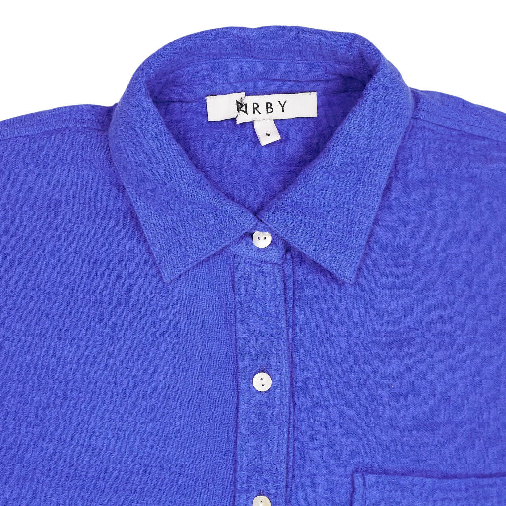 NRBY Blue Cotton Shirt