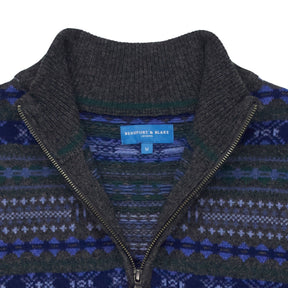 Beaufort & Blake Grey Fair Isle Jumper