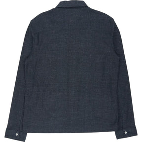 Moss Navy Cotton Overshirt
