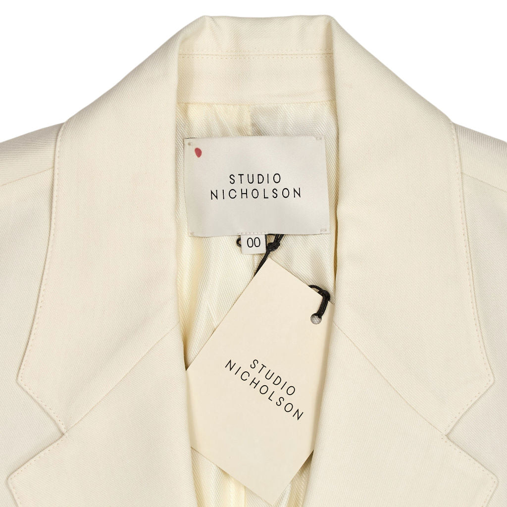 Studio Nicholson Parchment Phelps Tailored Jacket
