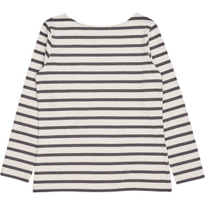 Baukjen Soft White Grey Stripe Ashley Top