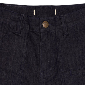 seventy + mochi Blue Embroidered Denim Jeans