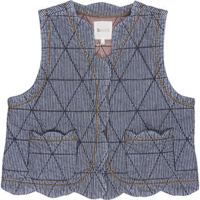 Bonte Blue Striped Estelle Gilet Striped