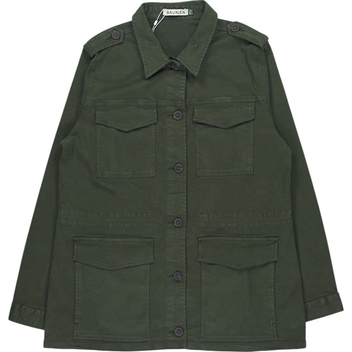Baukjen Khaki Organic Cotton Jacket