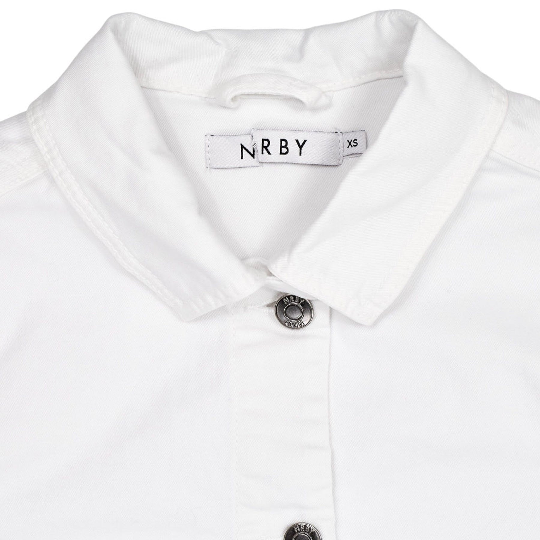 NRBY White Cotton Jacket